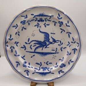 Antique Moustiers Faience Plate